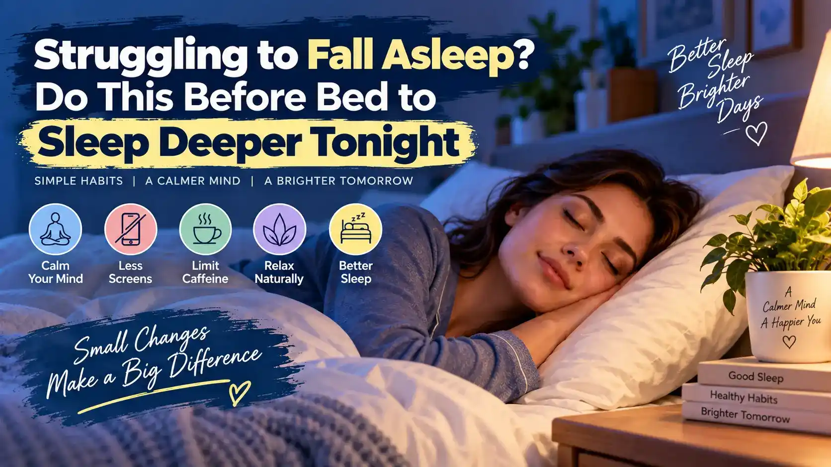 Falling to Fall Asleep? sleep deeper