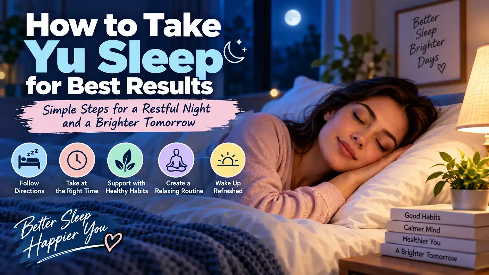 how to take yu sleep for best result